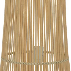 Lámpara De Pie Bambú Beige Mahe