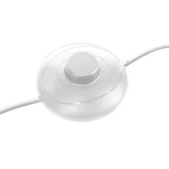 Lámpara De Pie Bola Blanca 185Cm