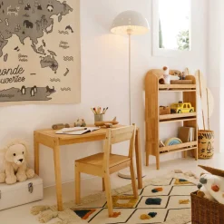 Lámpara De Pie Champi Blanca 35x150Cm