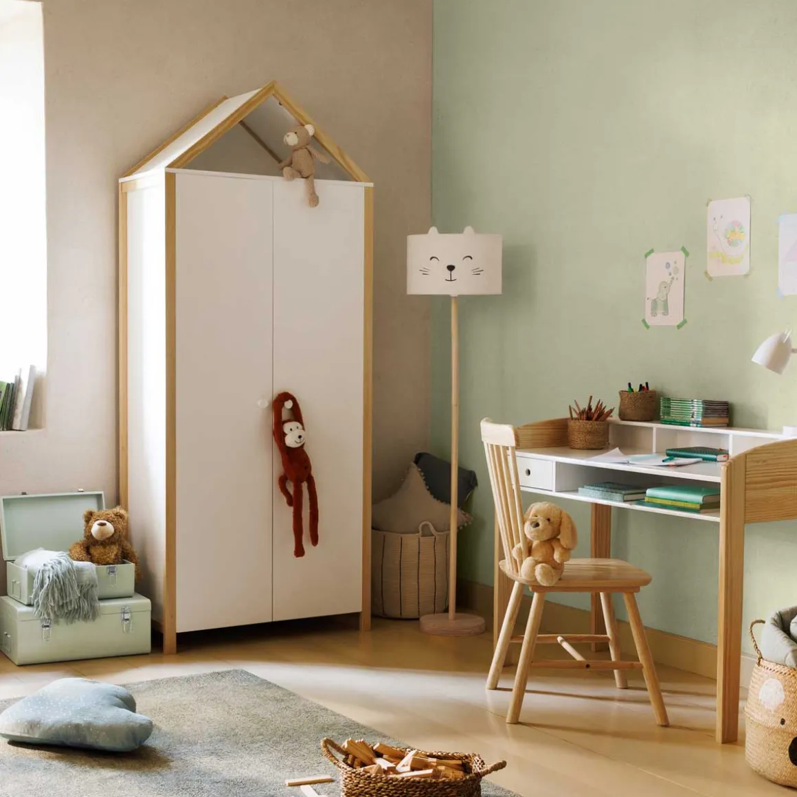 Lámpara De Pie Félix Blanco 152cm