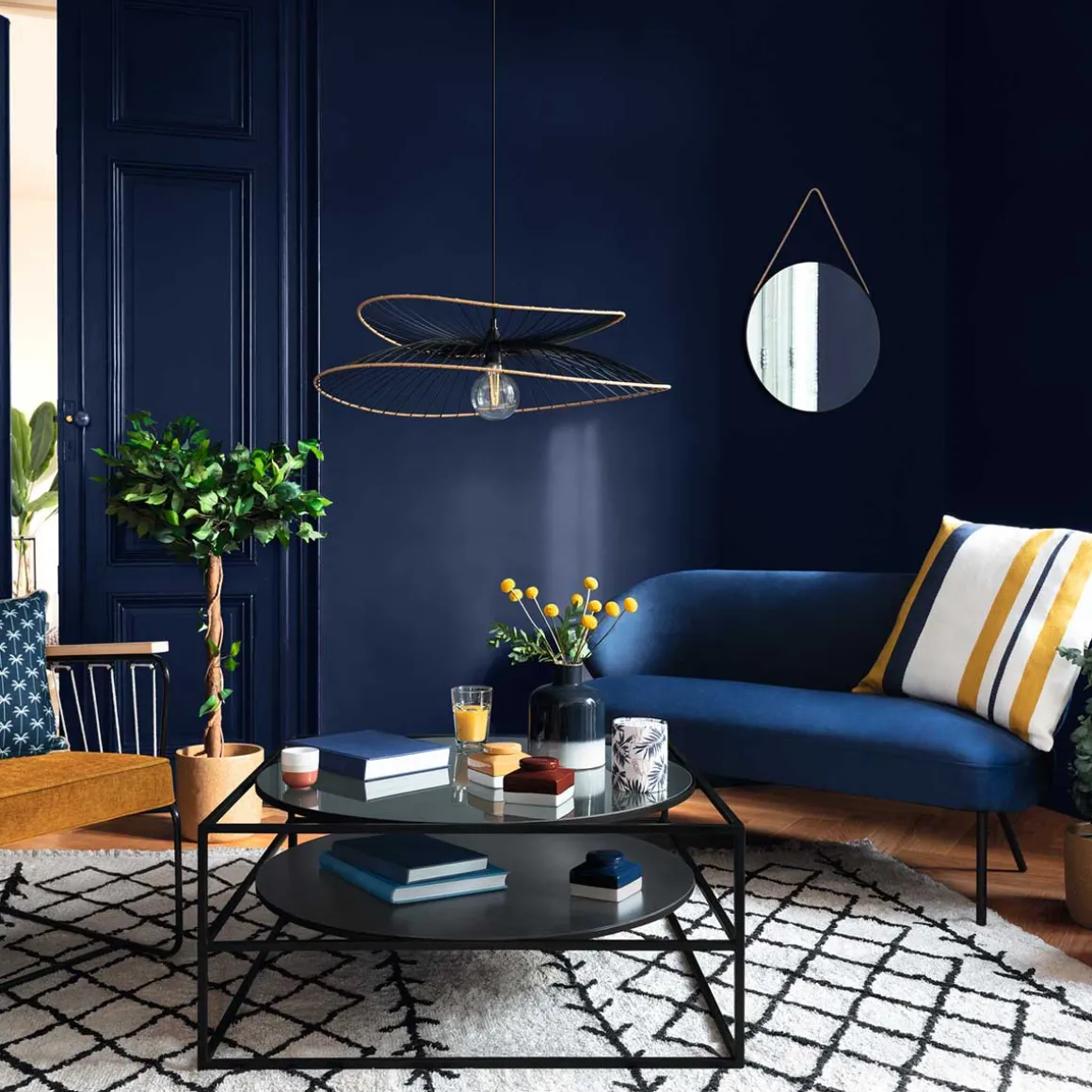 Lámpara De Techo Alara De Metal 69.5Cm