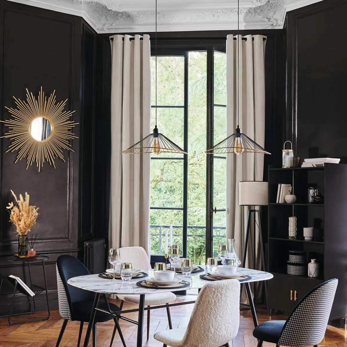 Lámpara De Techo Alara De Metal 45Cm