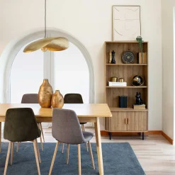 Lámpara de techo ARLO dorada 80cm