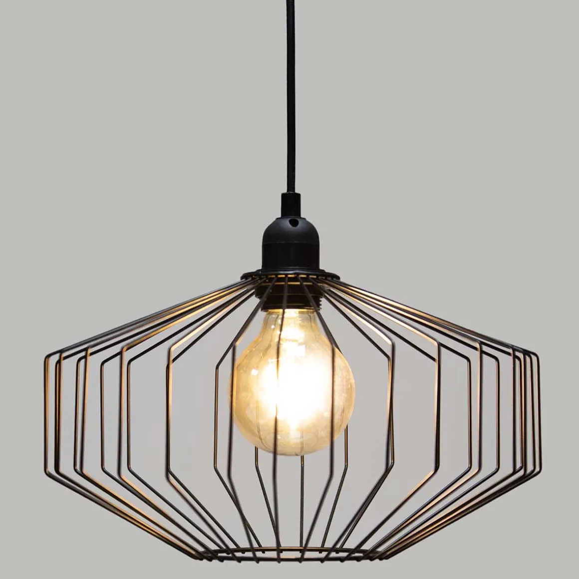 Lámpara De Techo Azur De Metal 30.5x23Cm