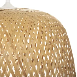 Lámpara De Techo Elis De Bambú 40Cm