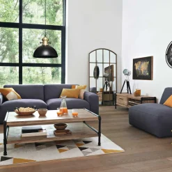 Lámpara De Techo Flower De Metal 30.5Cm