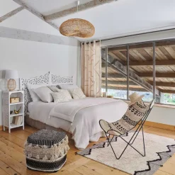 Lámpara De Techo Jeny De Ratán 68Cm