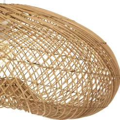Lámpara De Techo Jeny De Ratán 68Cm