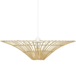 Lámpara de techo MAHE beige de bambú