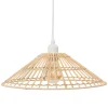 Lámpara de techo MAHE beige de bambú
