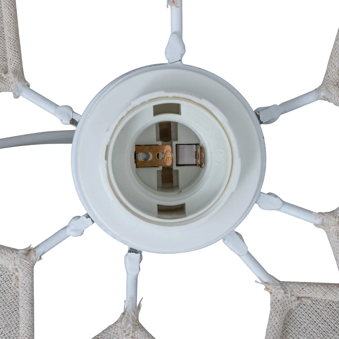 Lámpara de techo PETALA beige 100cm