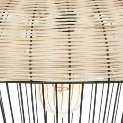 Lámpara De Techo Pvc Y Metal 30.5x35.5Cm