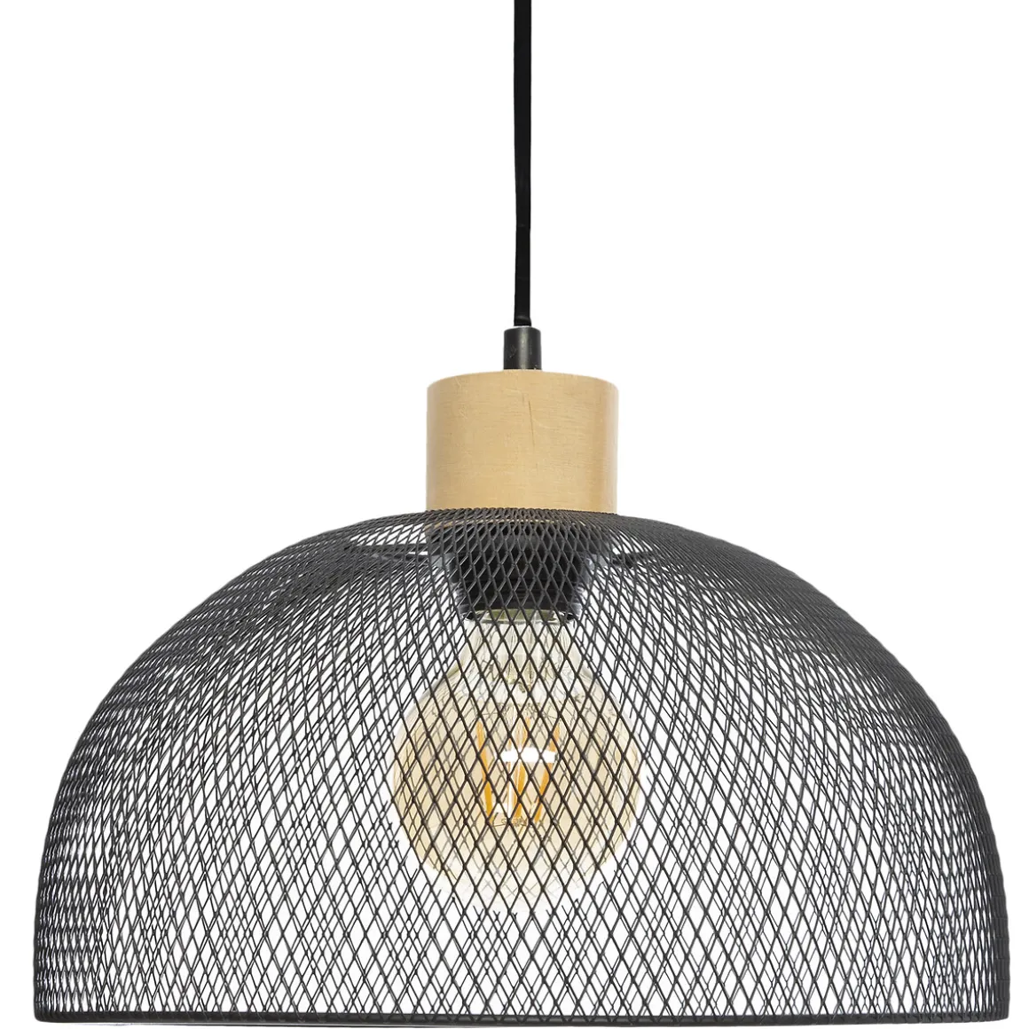 Lámpara De Techo Sam De Metal 30x22.5Cm