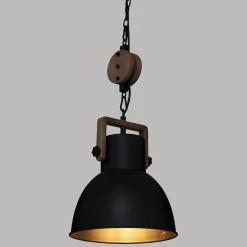 Lámpara De Techo Silas De Metal 23Cm