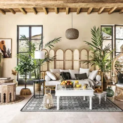 Lámpara De Techo Sinai De Bambú 45Cm