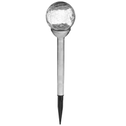 Lámpara Solar De Acero Inoxidable 11Cm