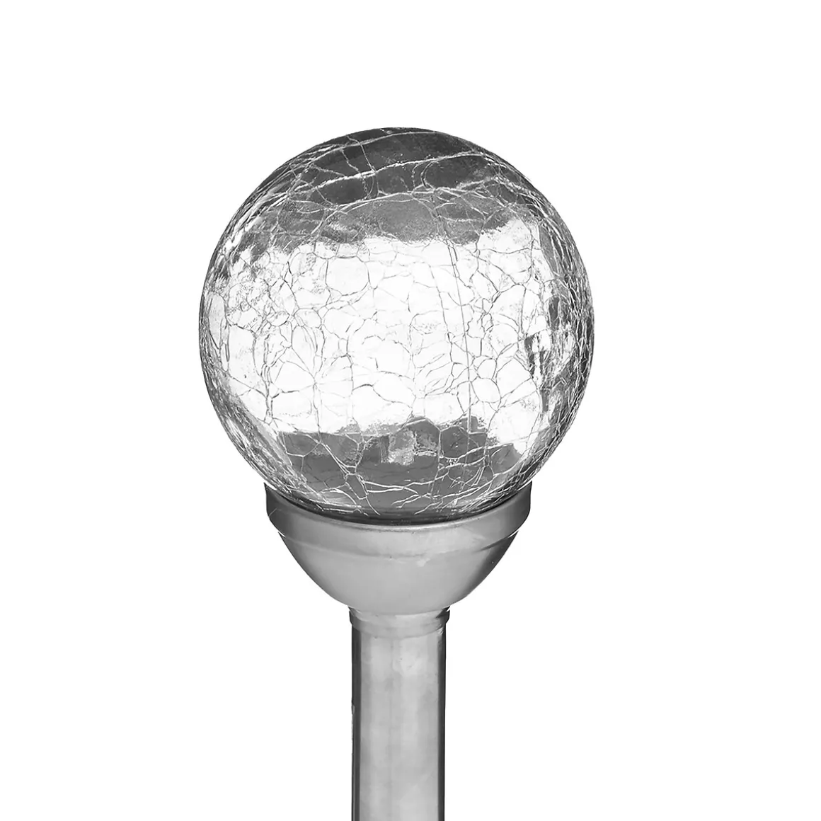 Lámpara Solar De Acero Inoxidable 11Cm