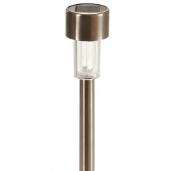 Lámpara Solar De Acero Inoxidable