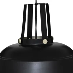 Lámpara SOUL de techo de metal negro