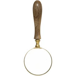 Lupa Con Mango De Madera 20Cm