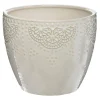 Maceta Cerámica Decorado Tam.3/3 30x25Cm