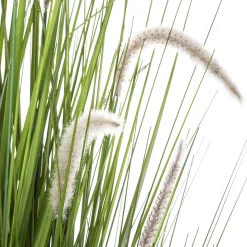 Maceta Con Hojas Artificiales 100Cm