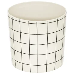 Maceta de cerámica decorada KAYA