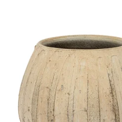 Maceta De Cerámica Álamo Gris 18cm