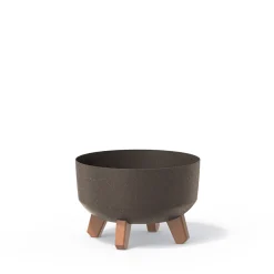 Maceta Gracia Low Eco Wood 28.5x17.7Cm