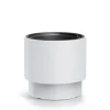 Maceta HEOS blanca 28cm