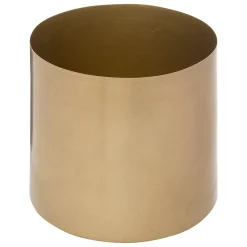 Maceta Redonda Metal Tam. 3/3 13x13Cm