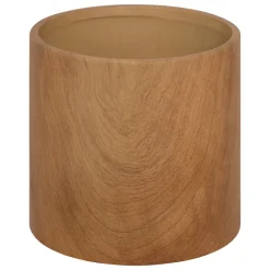 Maceta SOA de cerámica efecto madera 13,4cm