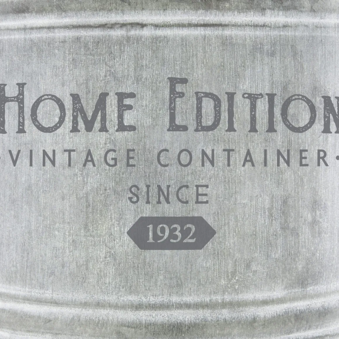 Maceta Tamaño 2/2 22.5x24.3Cm Zinc