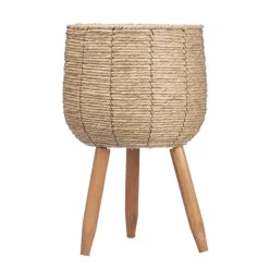 Macetero de fibra natural 56cm