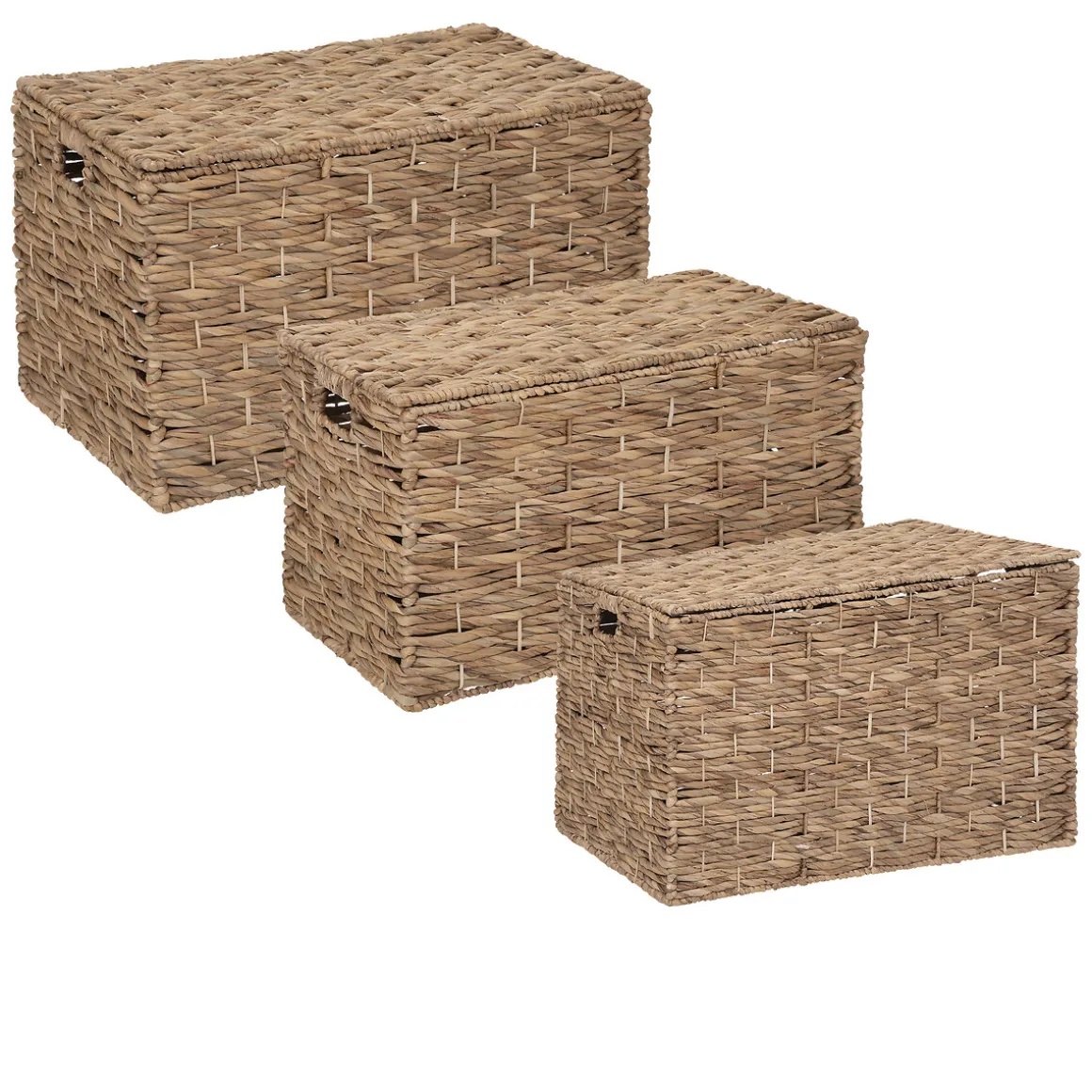 Maleta ORIGINES beige de rafia 38x64cm