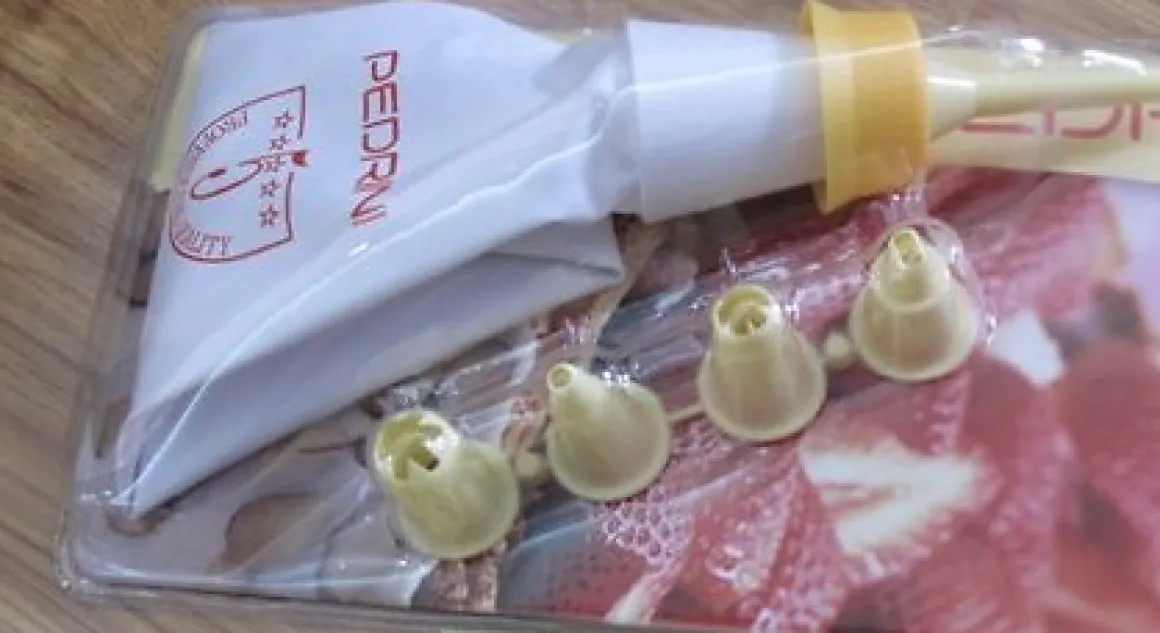 Manga Pastelera Con 6 Boquillas