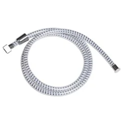 Manguera De Ducha Flexible De Pvc Blanca