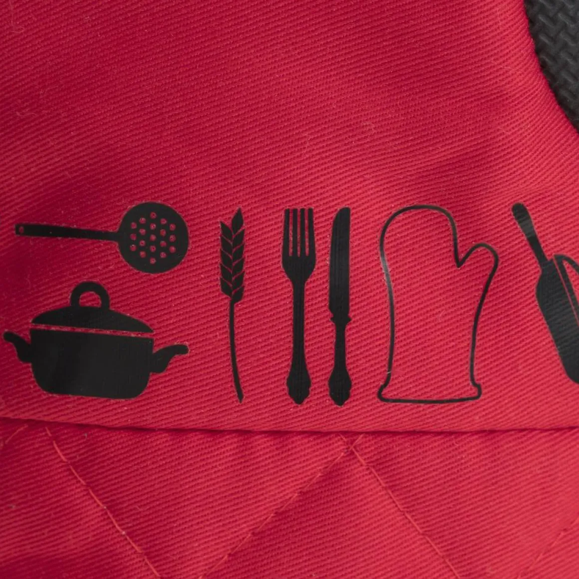 Manopla De Cocina C/Diseño 16x31Cm