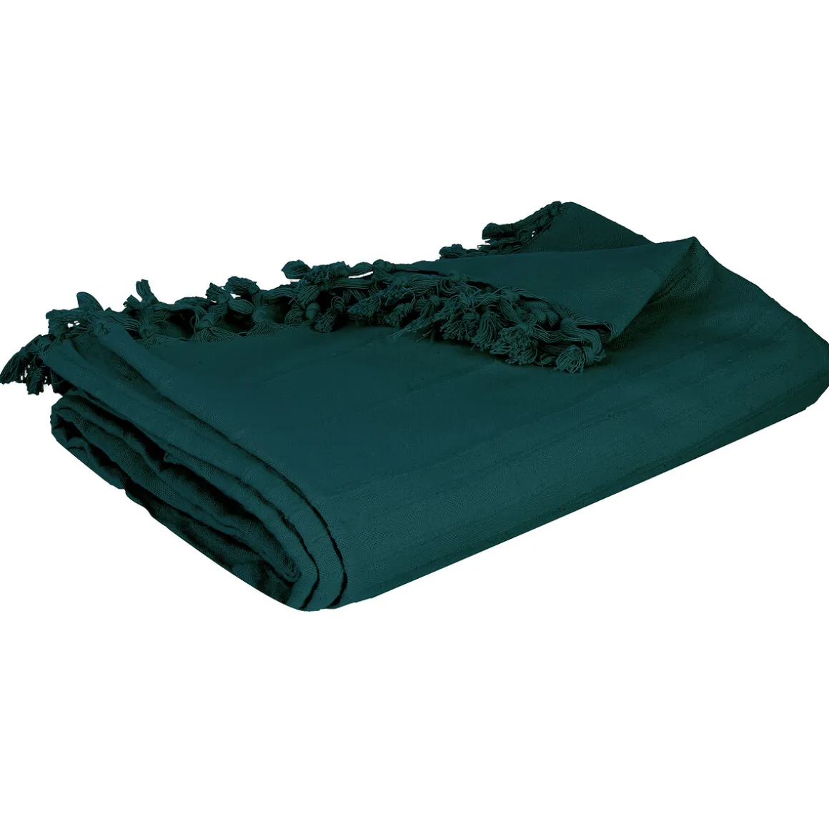 Manta C/Flecos Azul 160x220Cm