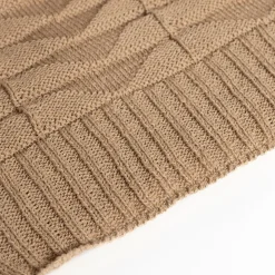 Manta CHEVRON beige 130x160cm