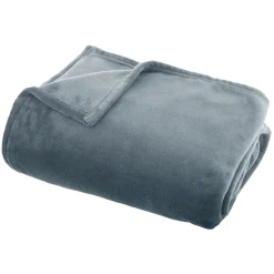 Manta Coralina Azul 130x180Cm