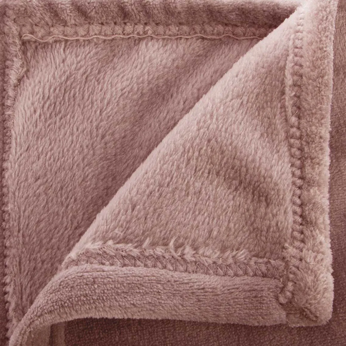 Manta Coralina Rosa Palo 130x180Cm