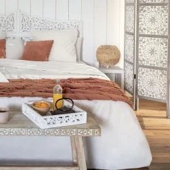 Manta Inca Terracota 130x180Cm