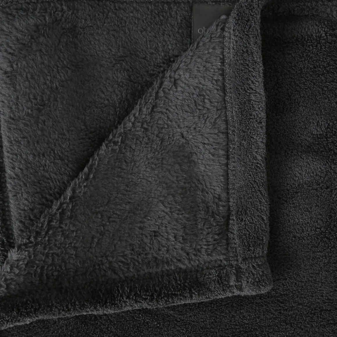 Manta Microfibra Gris Oscuro 125x150Cm