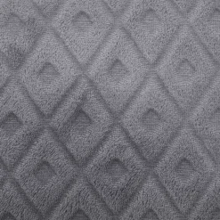 Manta Rombos 3D Gris 125x150Cm