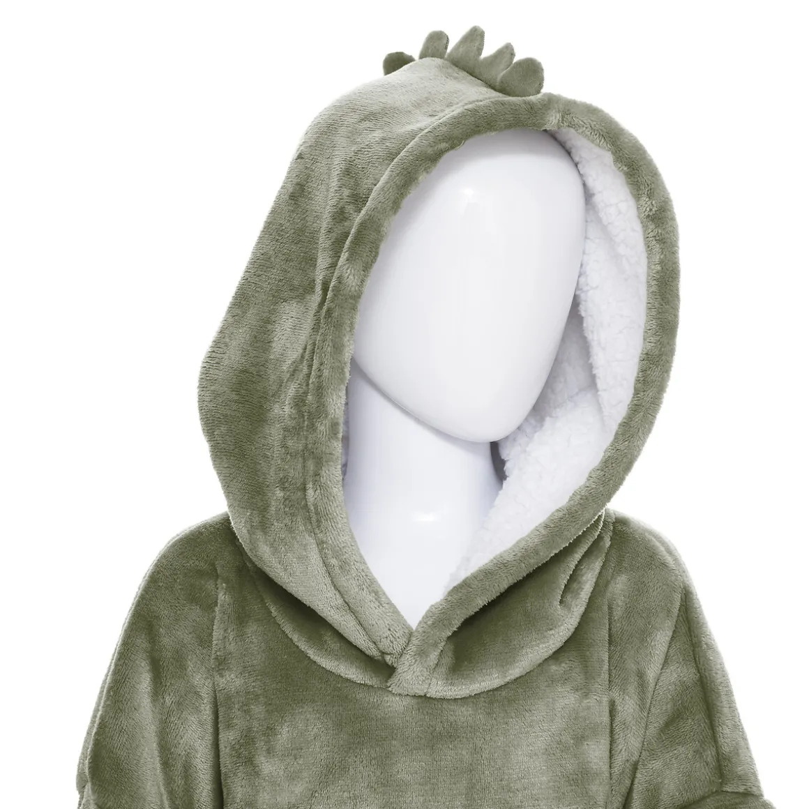 Manta Sudadera Capucha Dino 60x95Cm