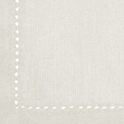 Mantel Chambray Blanco 140x240Cm