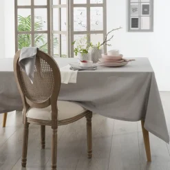 Mantel Chambray Gris 140x240Cm