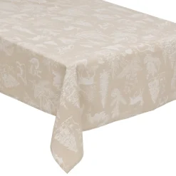 Mantel con animales 140x360cm