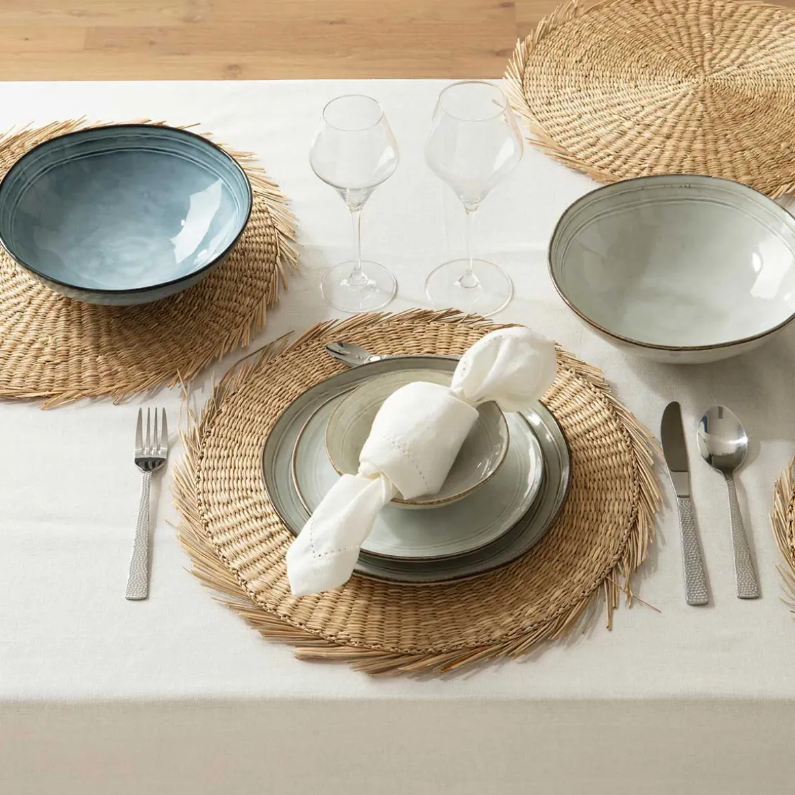 Mantel individual junco cuba 40cm